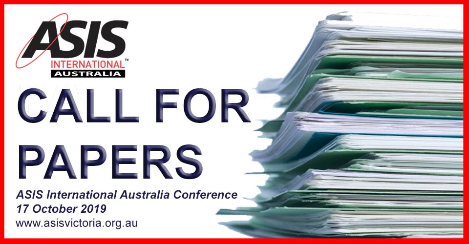ASIS Conference Call for Papers Security Solutions Media