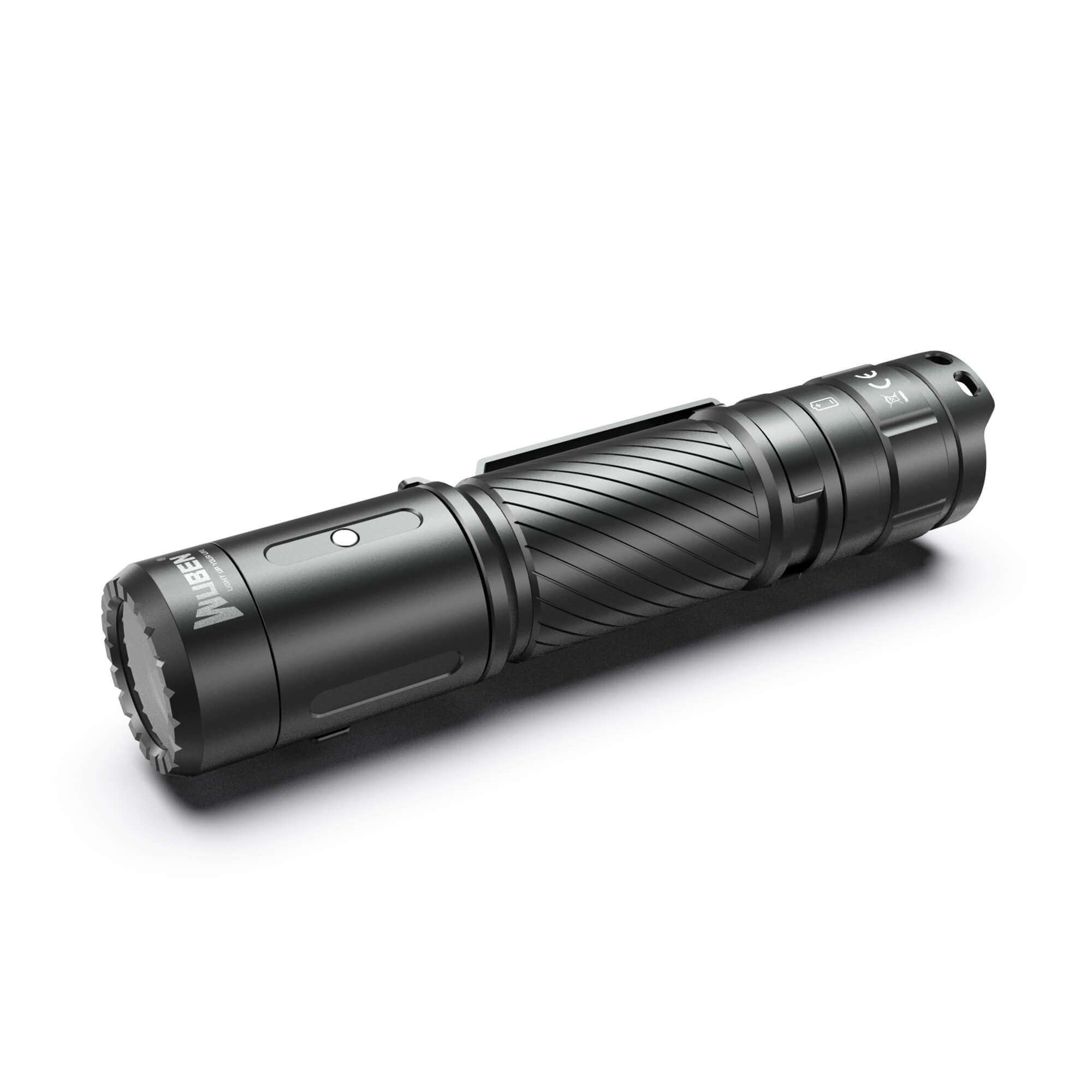 Wuben C3 Flashlight Long-Throw Bright 1200 lm Waterproof